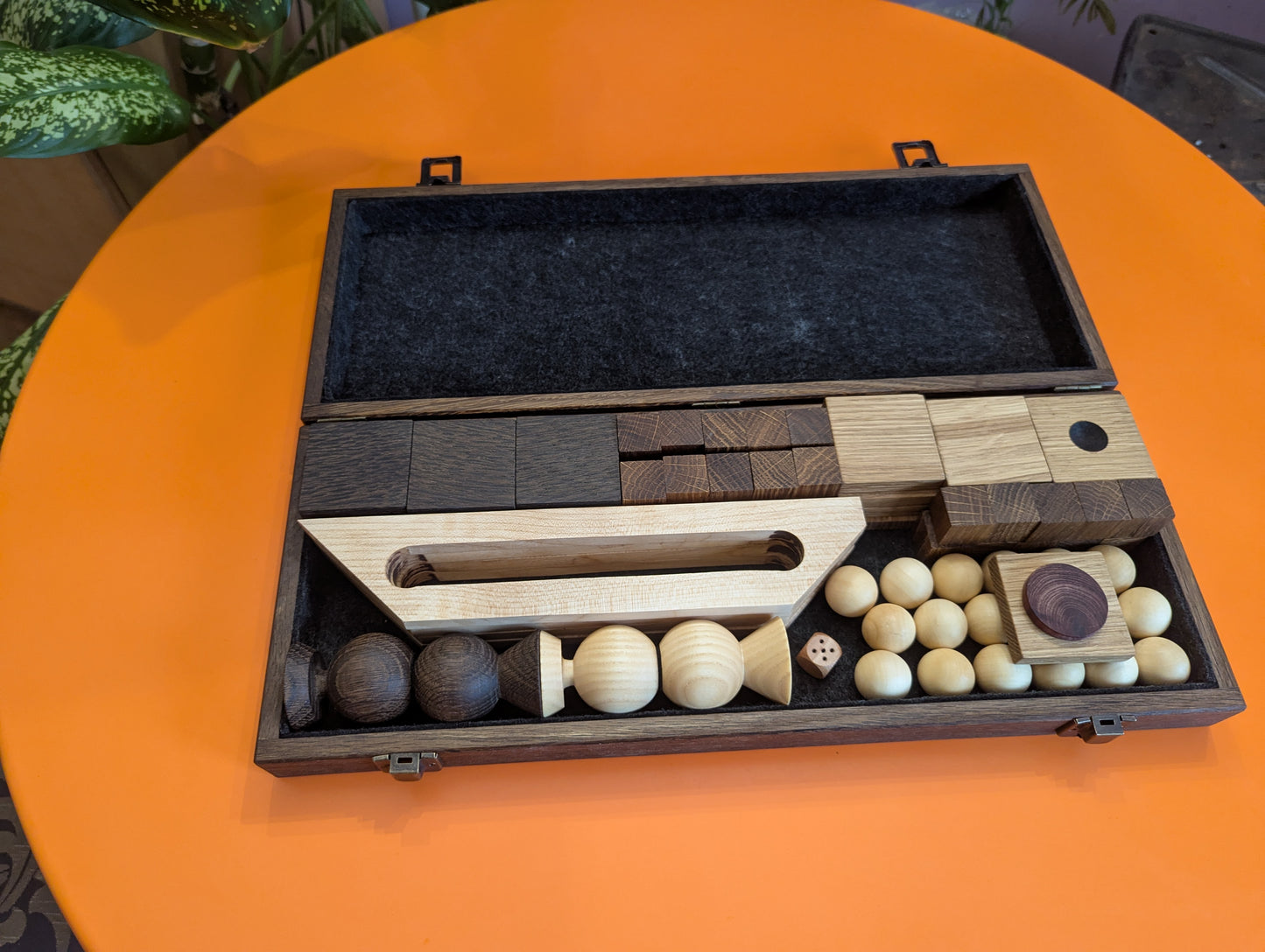 Genesis. The game of man in the World. Handmade wooden edition.