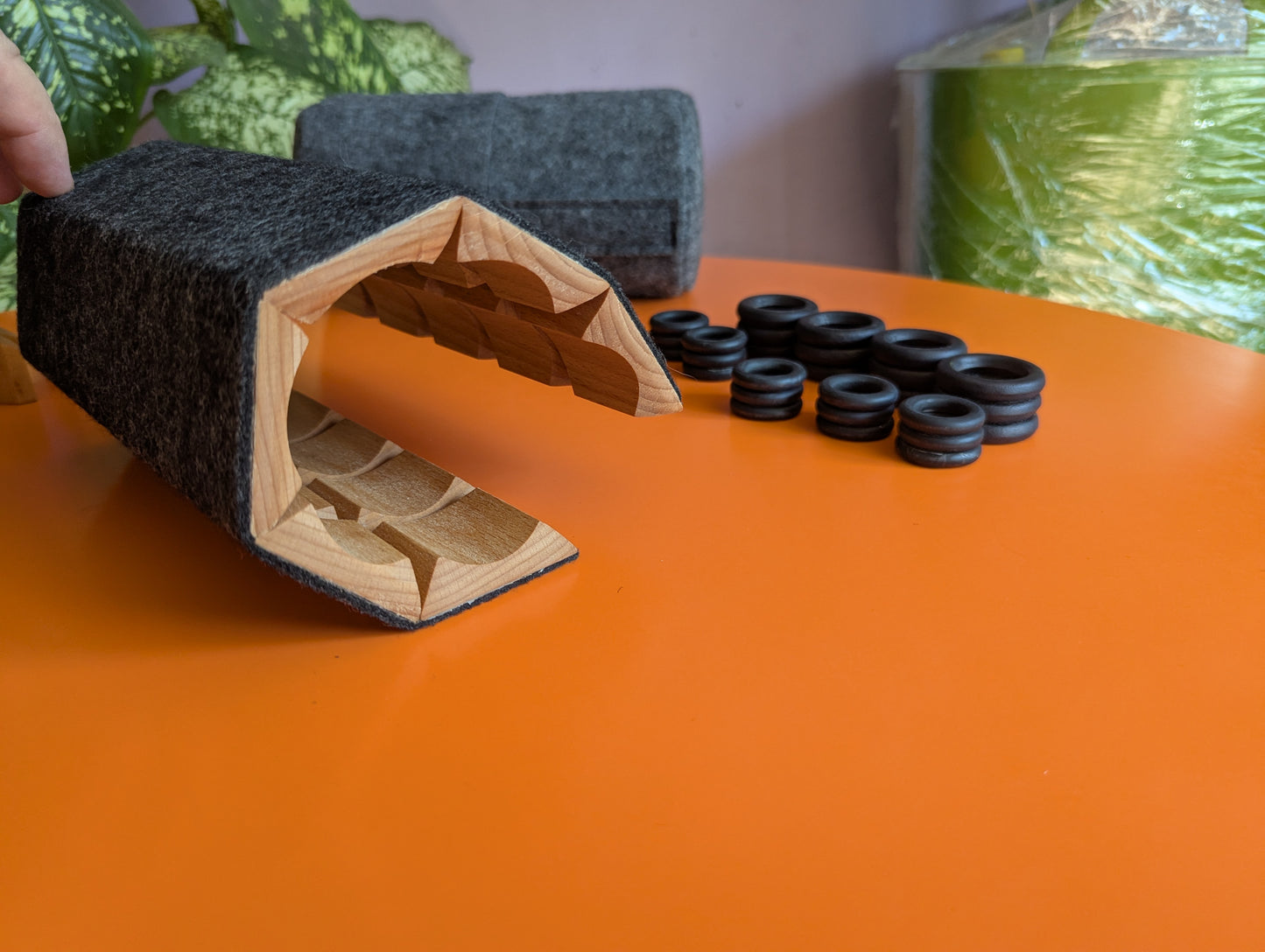 Evo Tactics wooden game set. Handmade