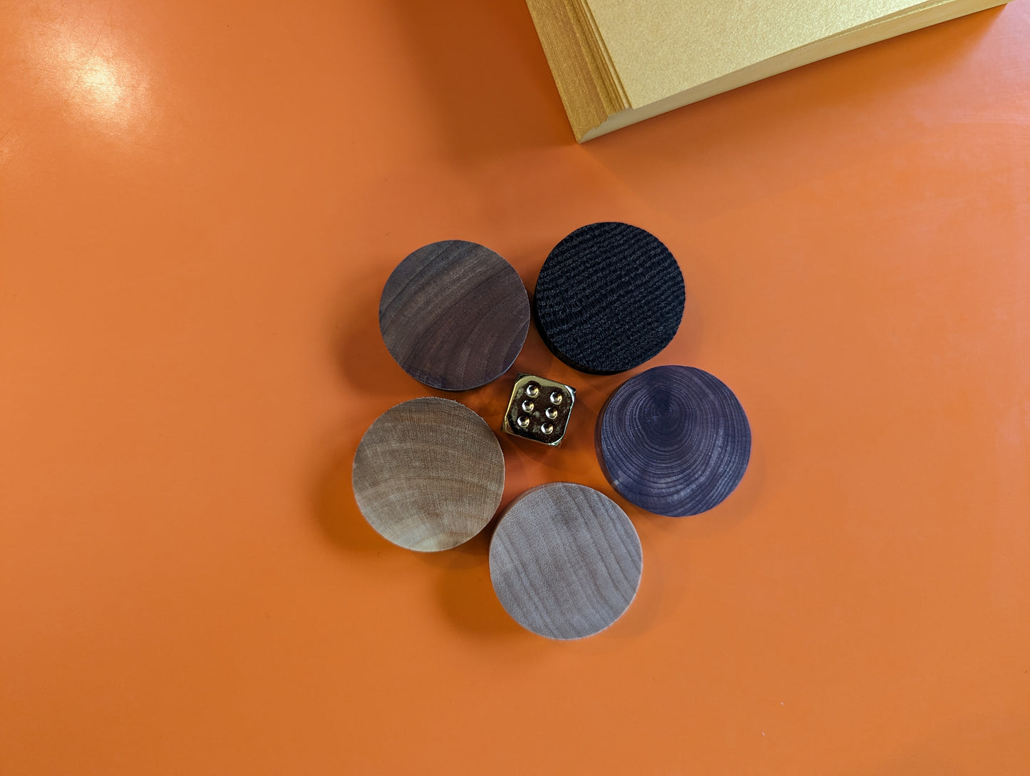 15" wooden Leela game set. Yoga board game of self-knowledge.