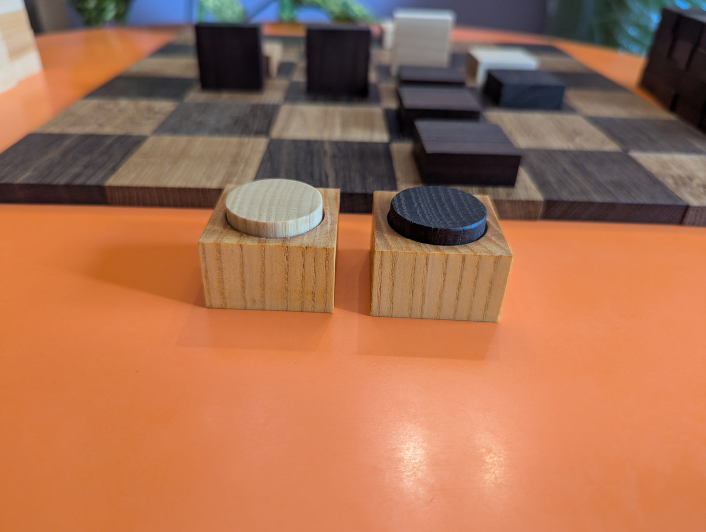 Resizeable wooden Tak game set. Handmade addition pack