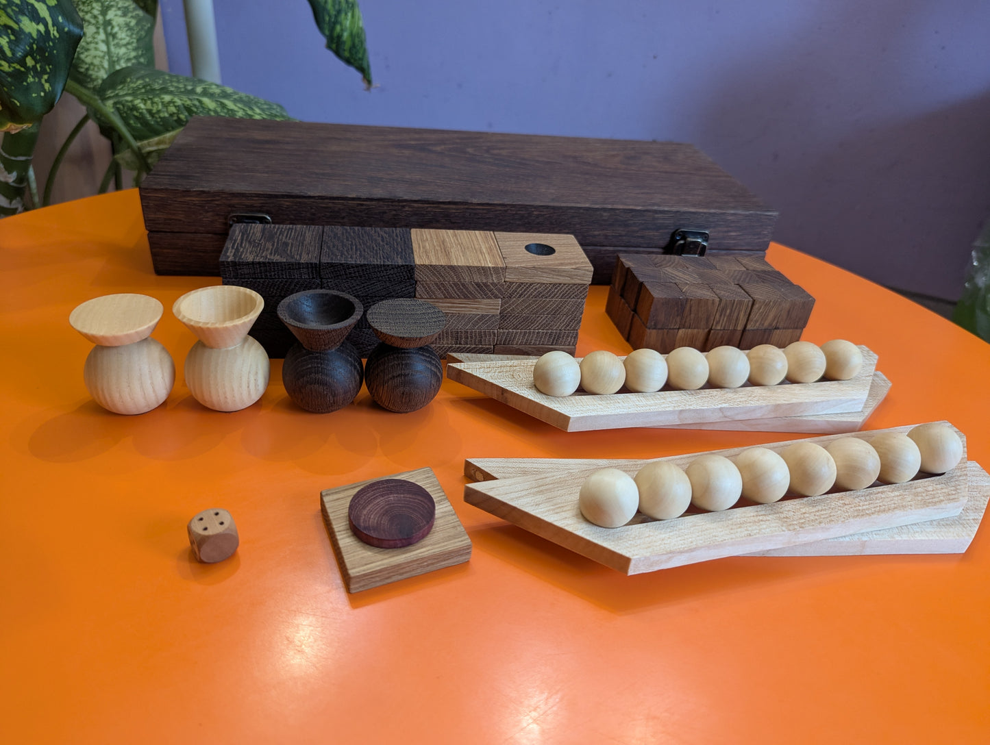 Genesis. The game of man in the World. Handmade wooden edition.