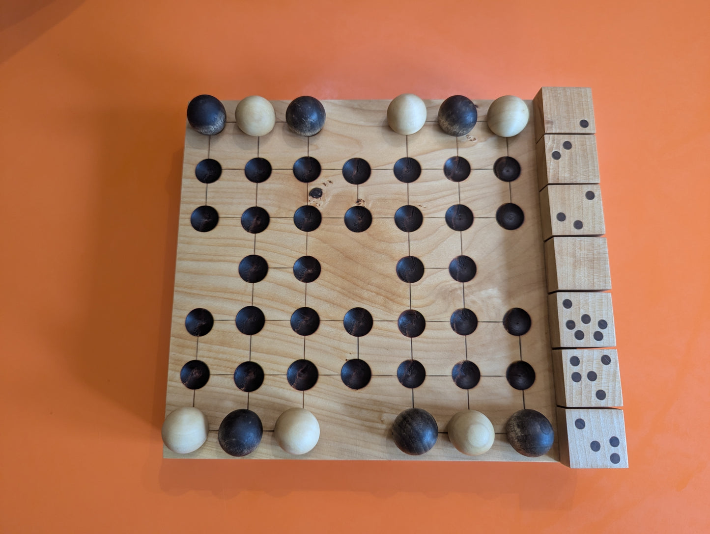 Wooden KNJO game set. Redesigned tabletop edition by WoodIdeas