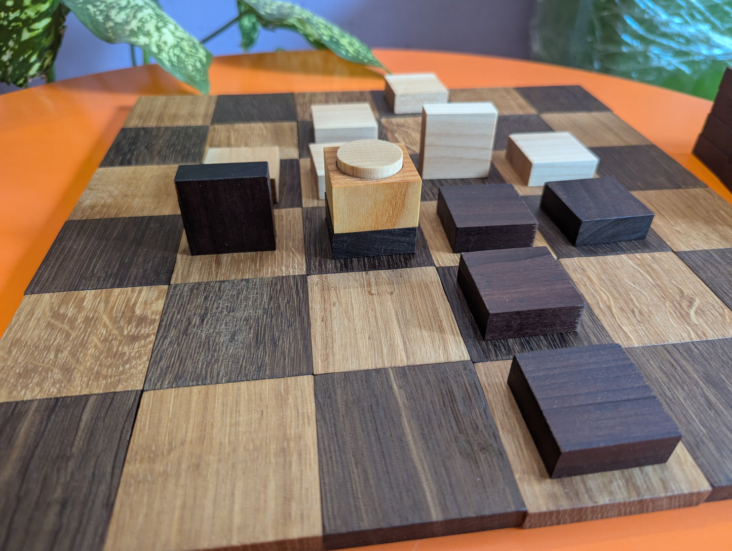 Resizeable wooden Tak game set. Handmade addition pack