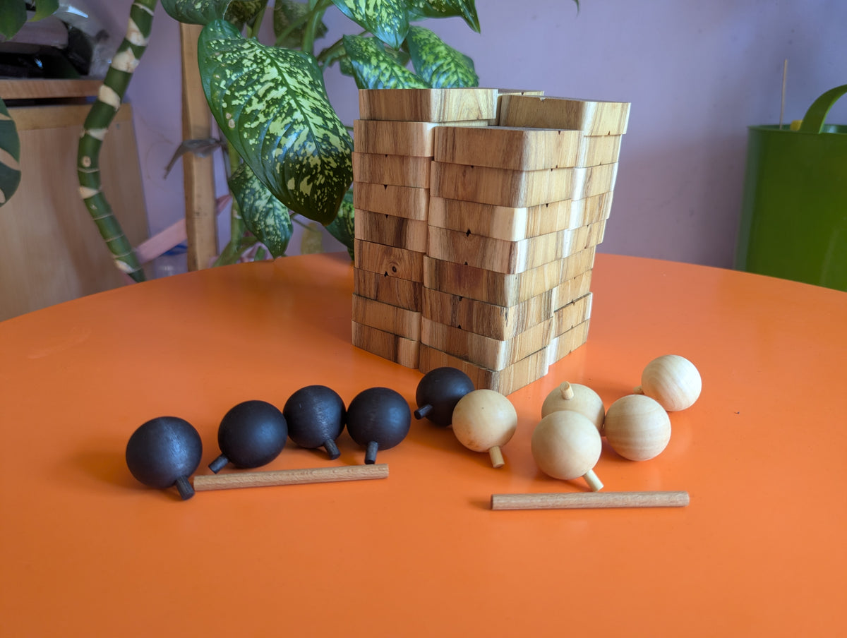 Moguli wooden game set