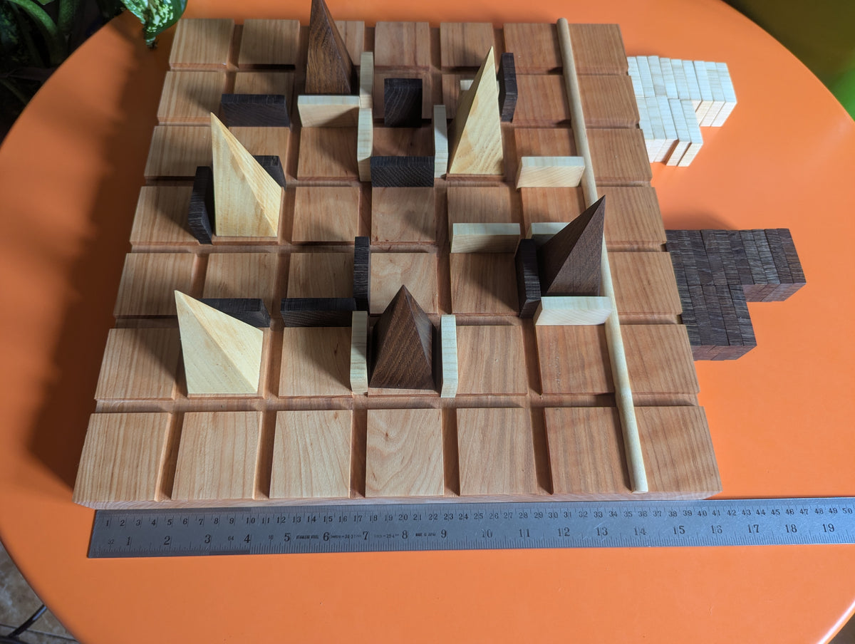 15.75" Wooden Entrapment game set.