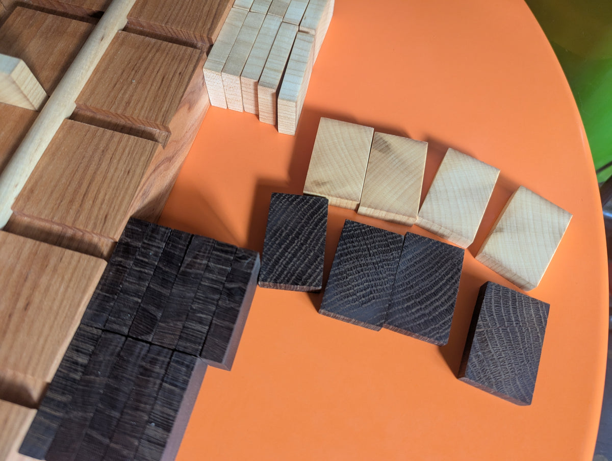15.75" Wooden Entrapment game set.