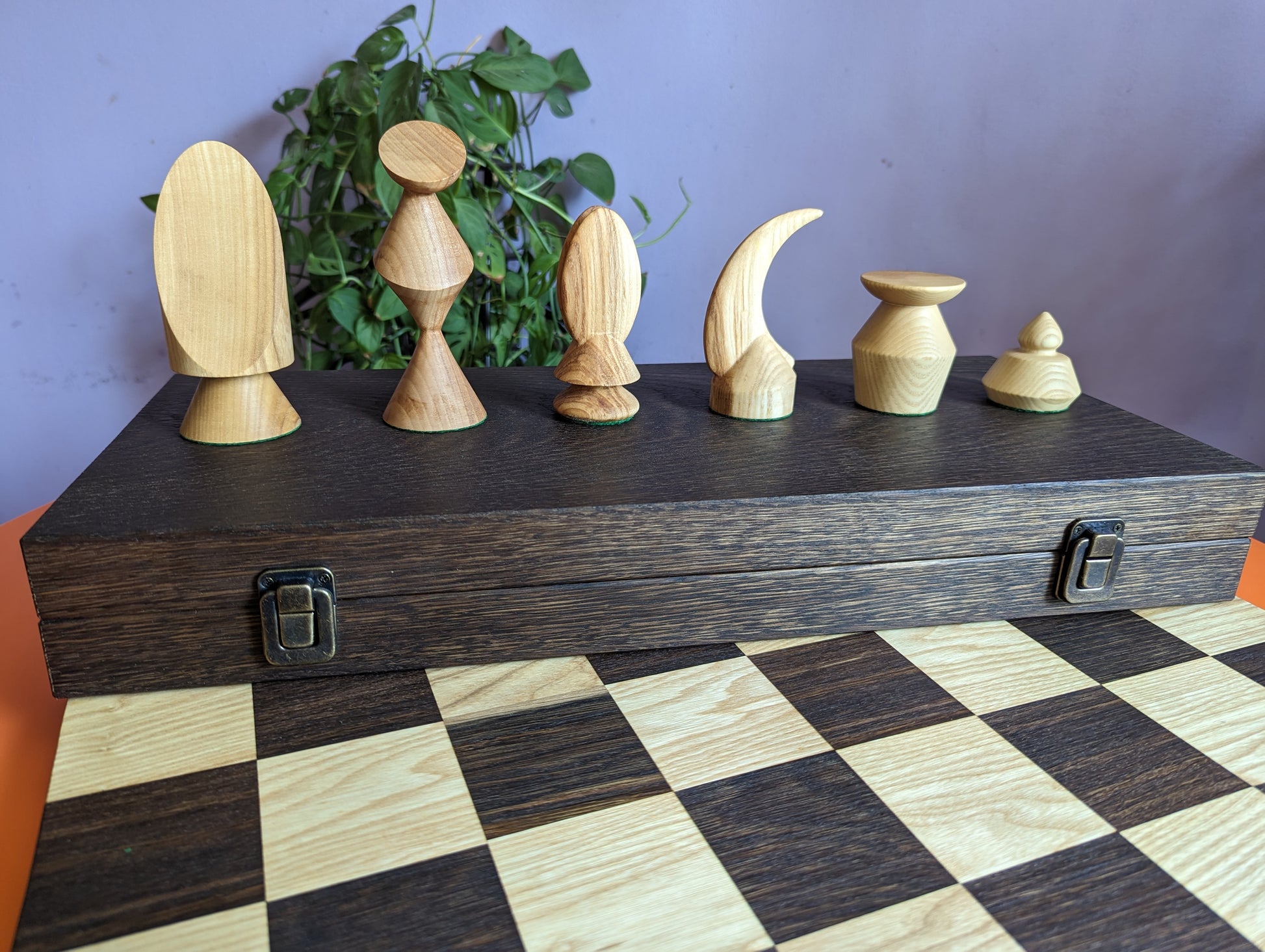 Bauhaus Chess Pieces Handmade Wooden Chess Pieces Set Chess -  Finland