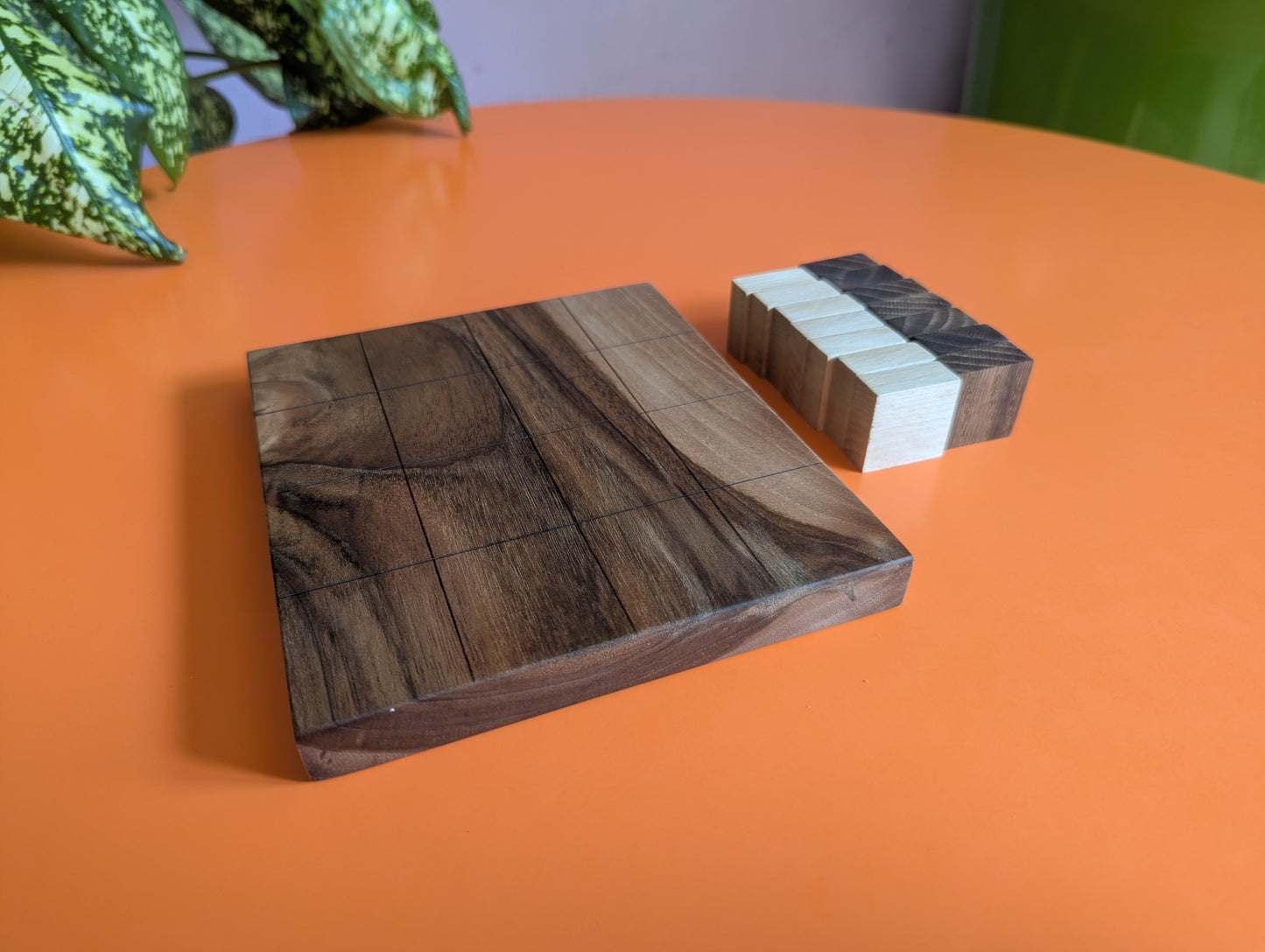 Consequence wooden game set