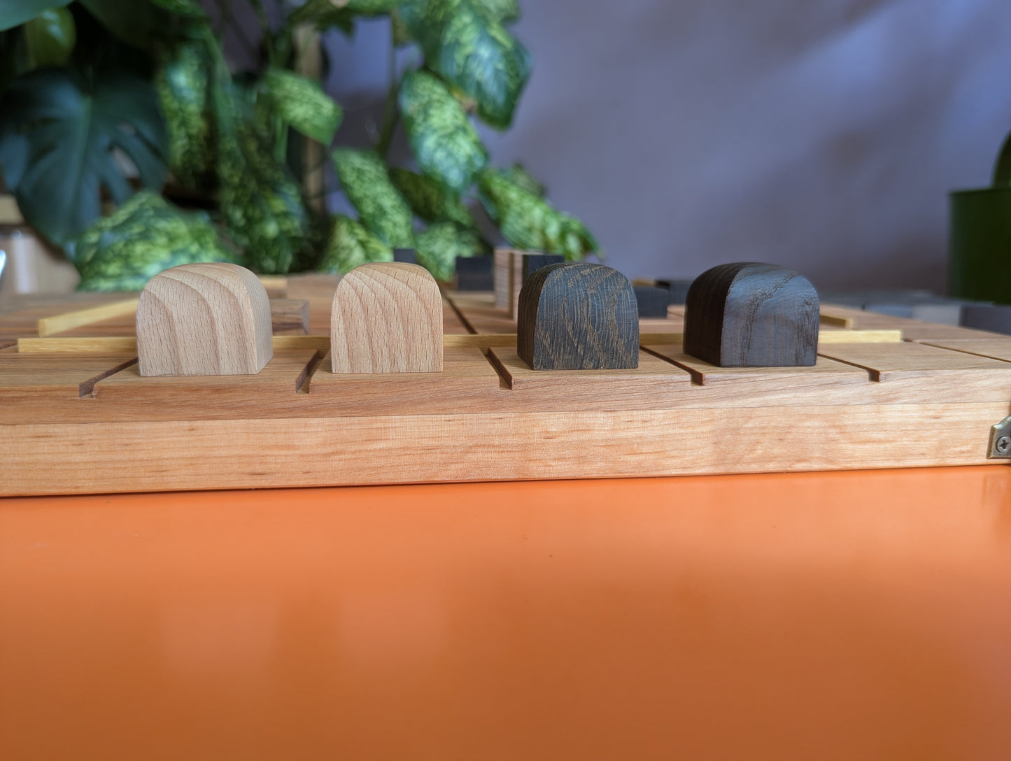 Foldable wooden Full 8x8 Tak game set