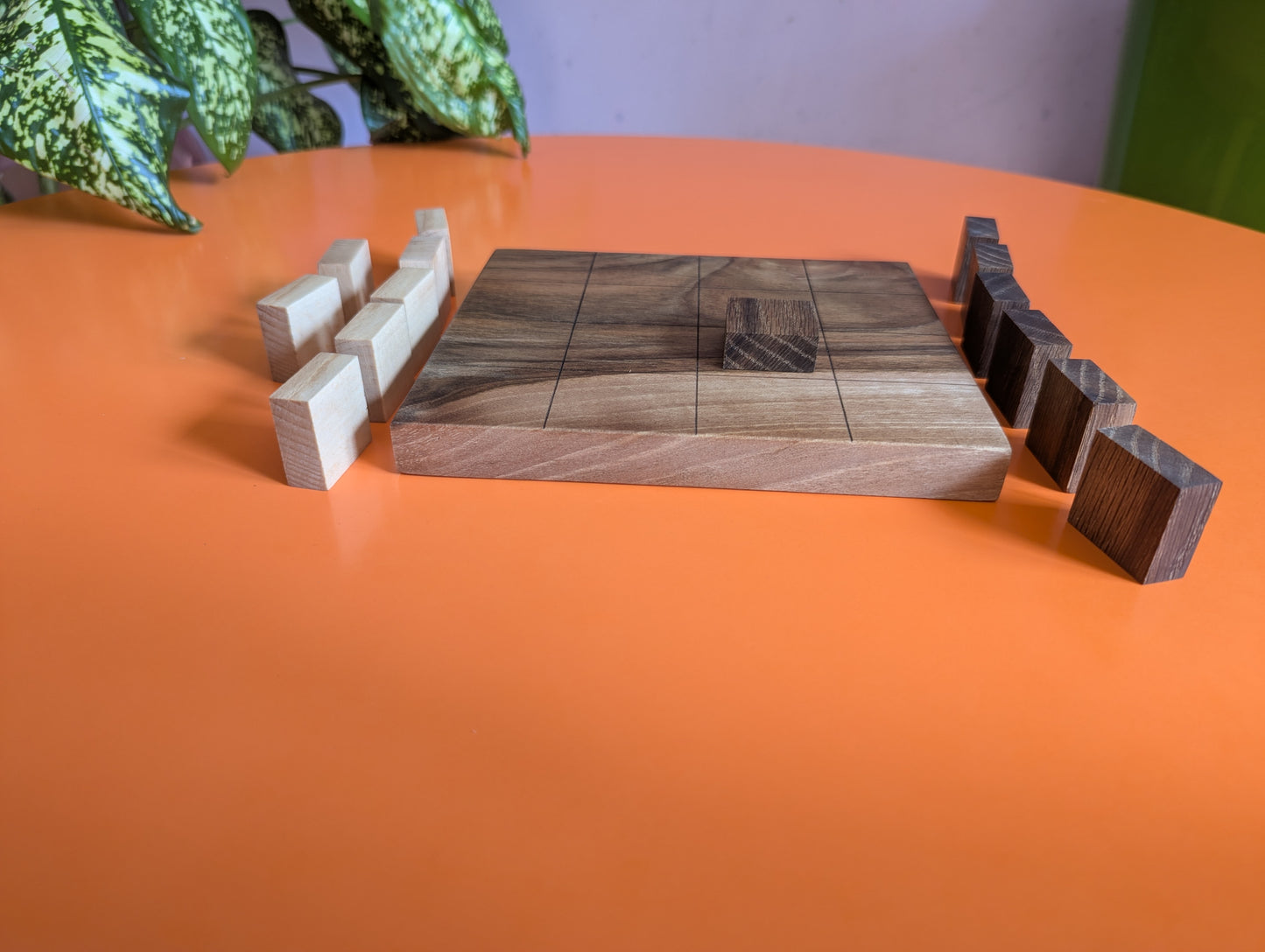 Consequence wooden game set