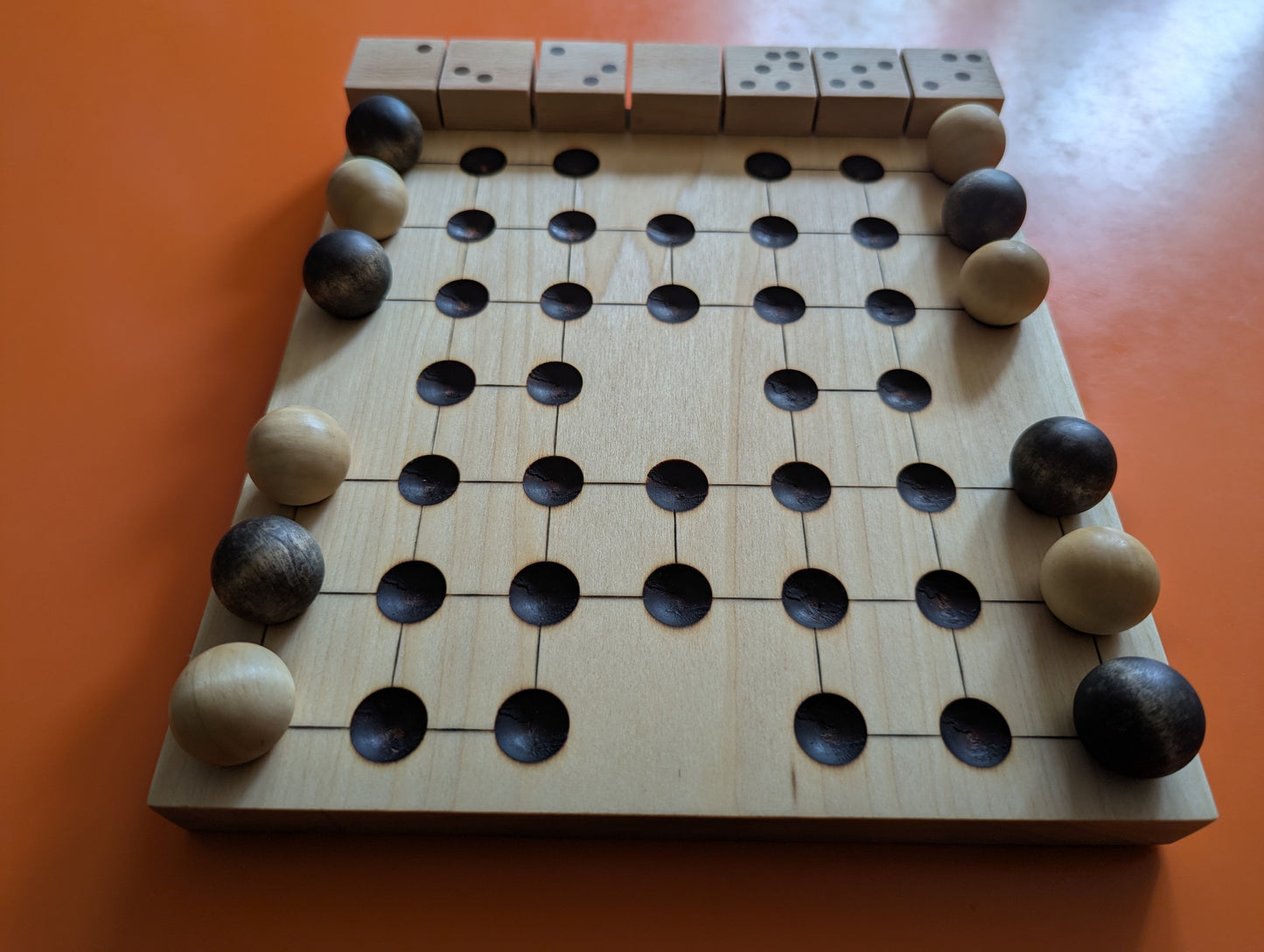 Wooden KNJO game set. Redesigned tabletop edition by WoodIdeas