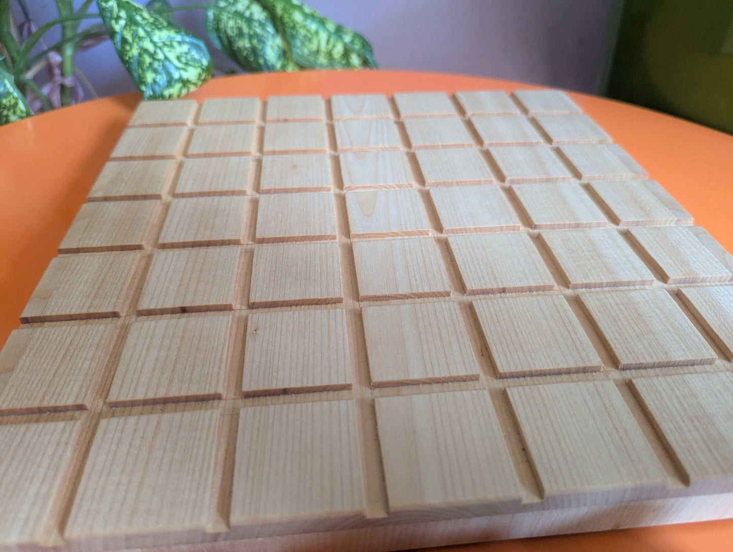 13" wooden Entrapment game set.