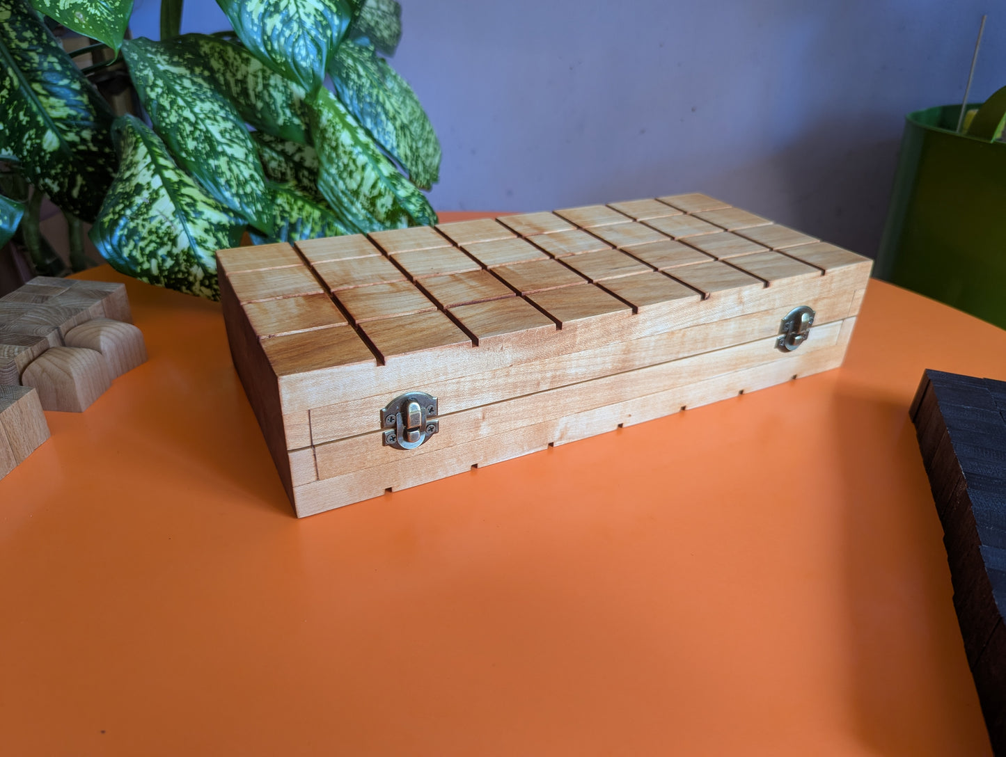 Foldable wooden Full 8x8 Tak game set