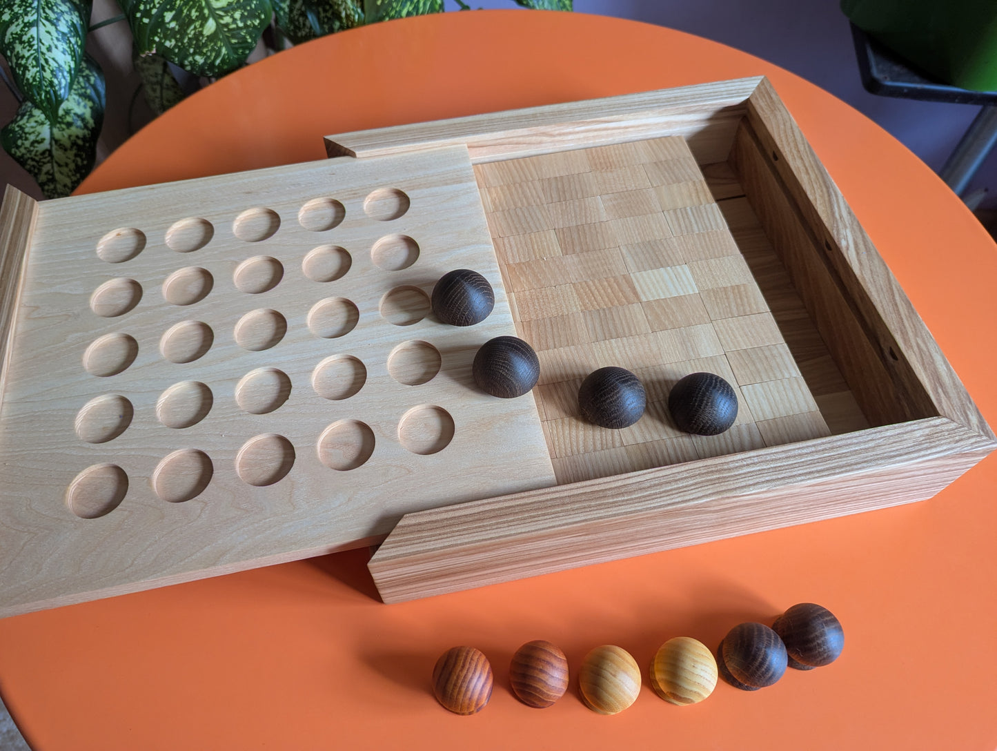 Santorini game Wooden set. Board/box idea - Expansion Pack by WoodIdeas