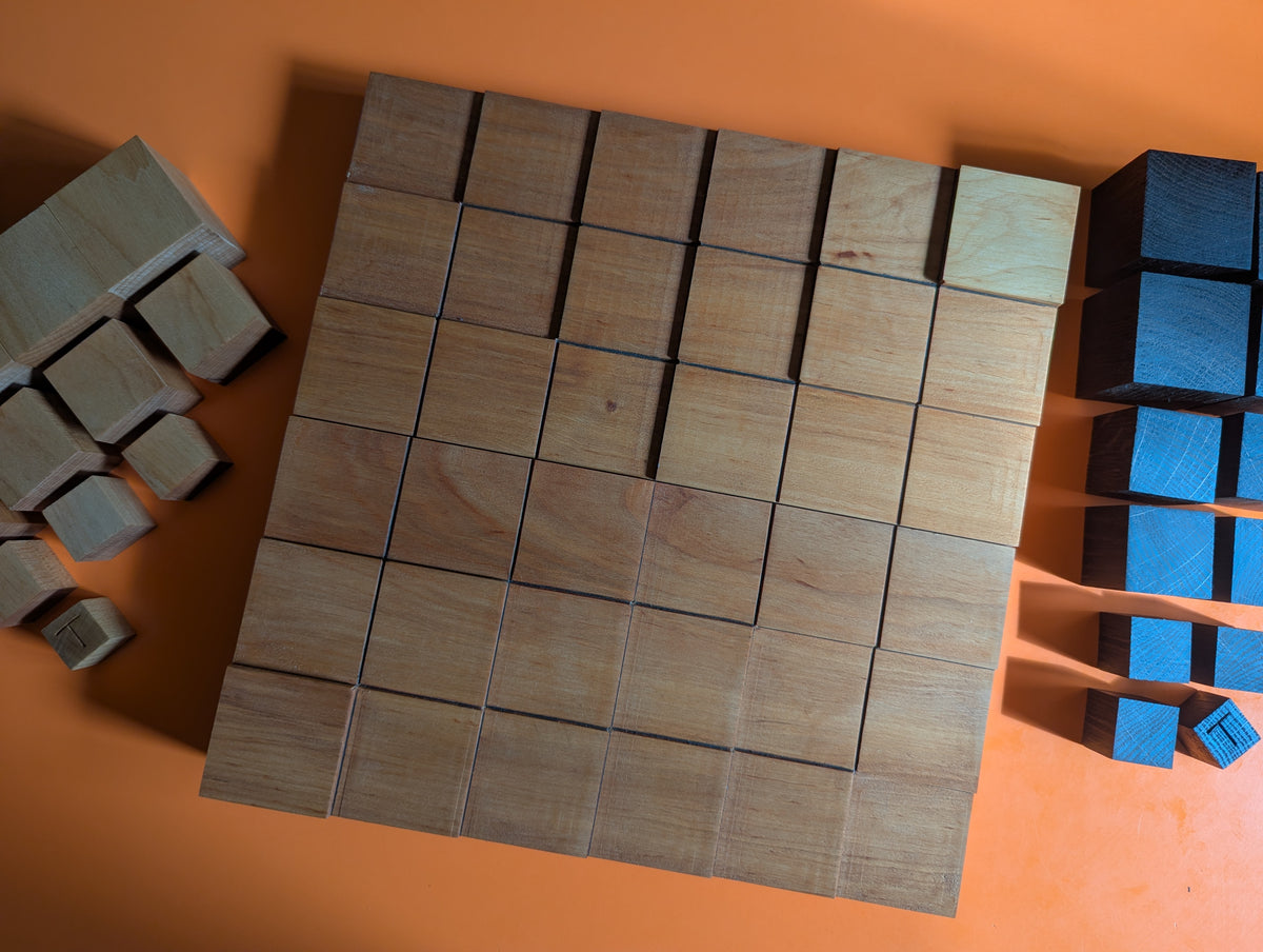 Terrace 6x6 Foldable wooden game set