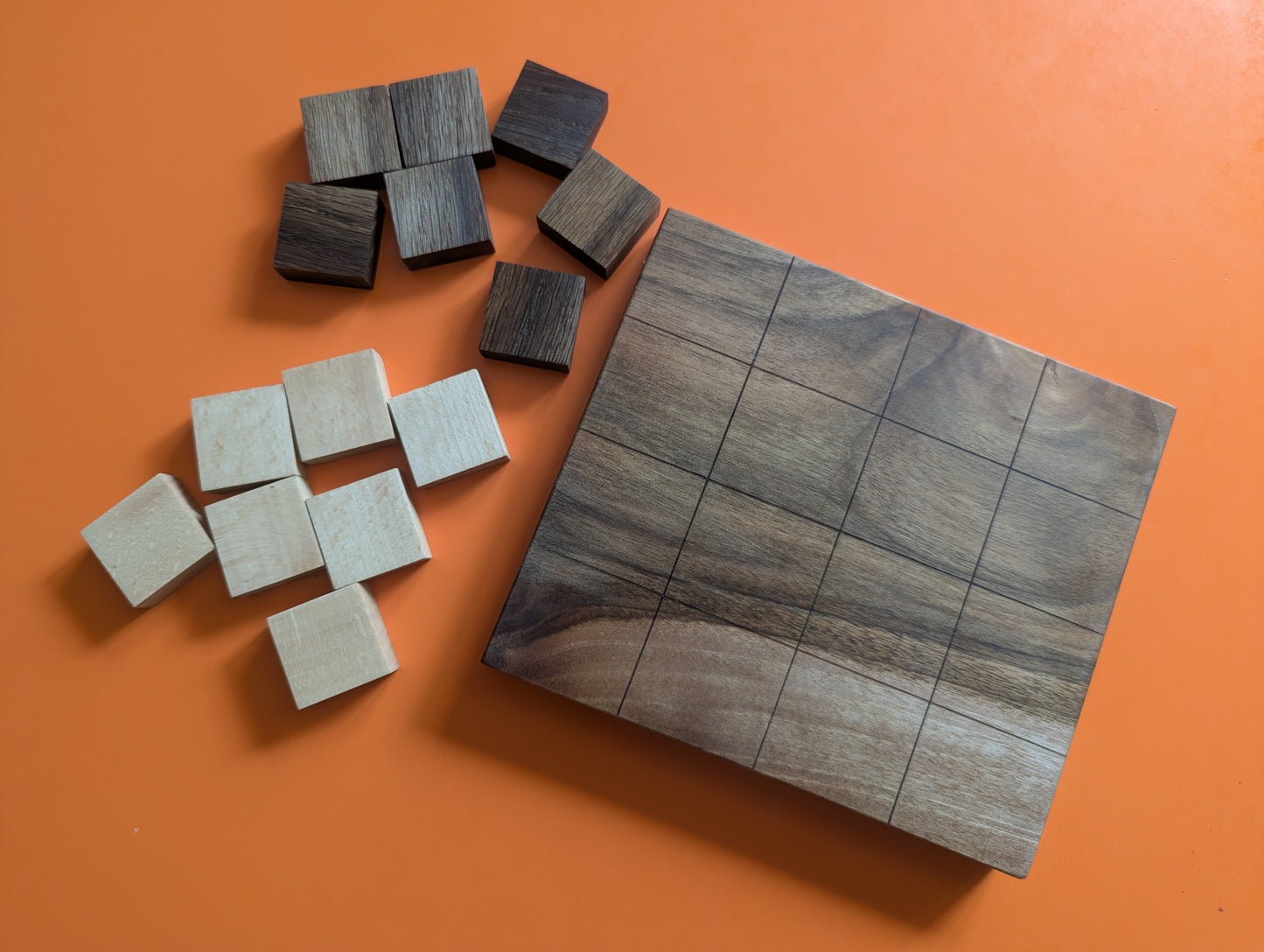 Consequence wooden game set