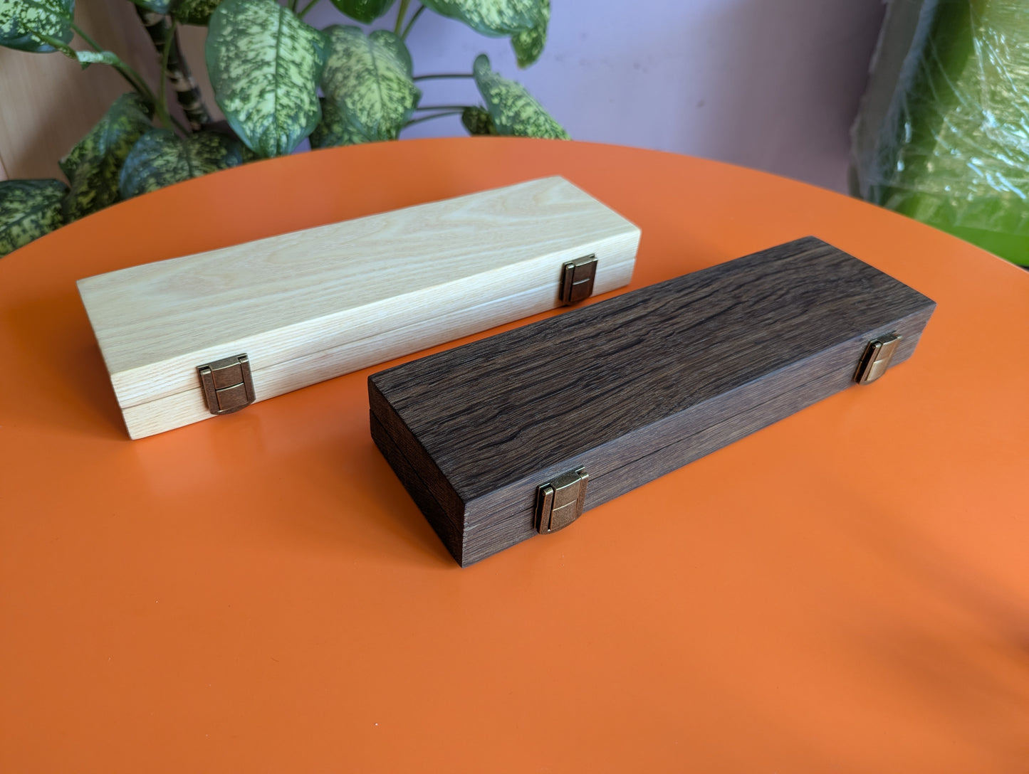 Handmade Stainless Steel Chess Set. Square vs. Round.