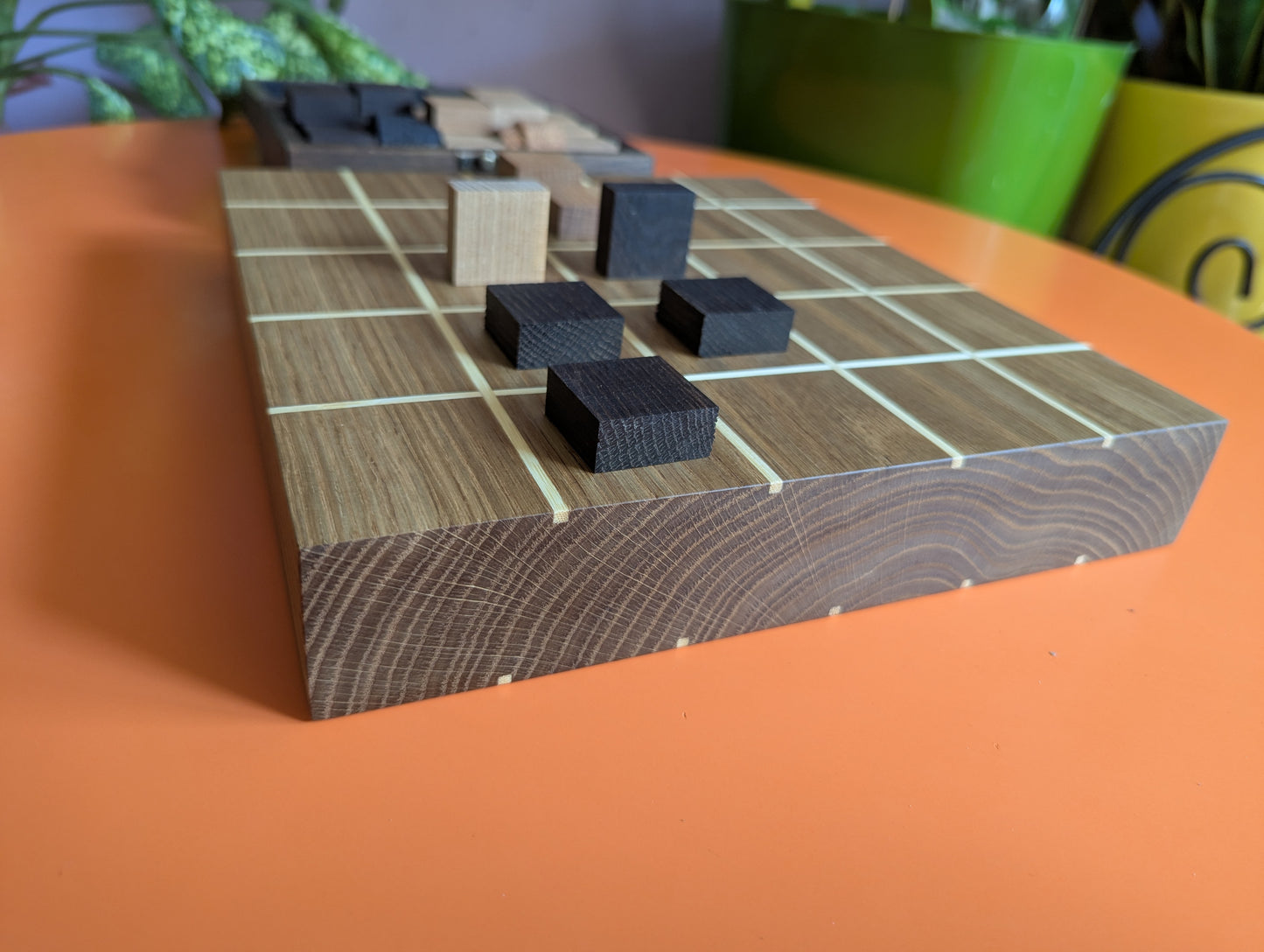 Double-sided wooden Tak game set. Handmade addition pack