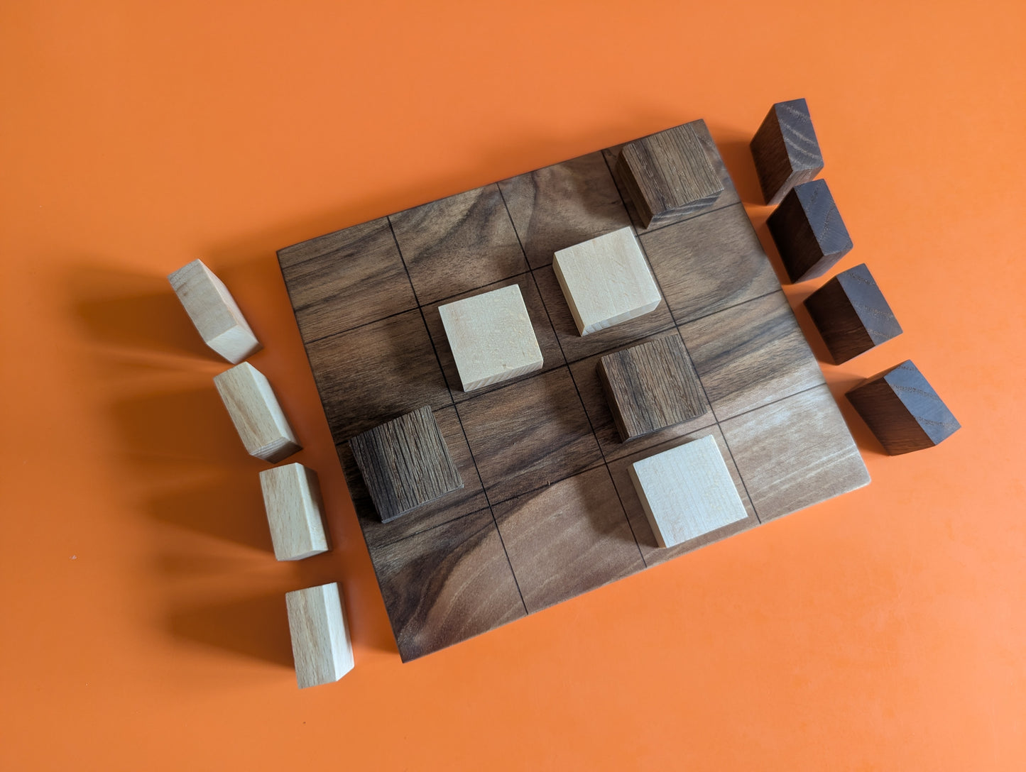 Consequence wooden game set