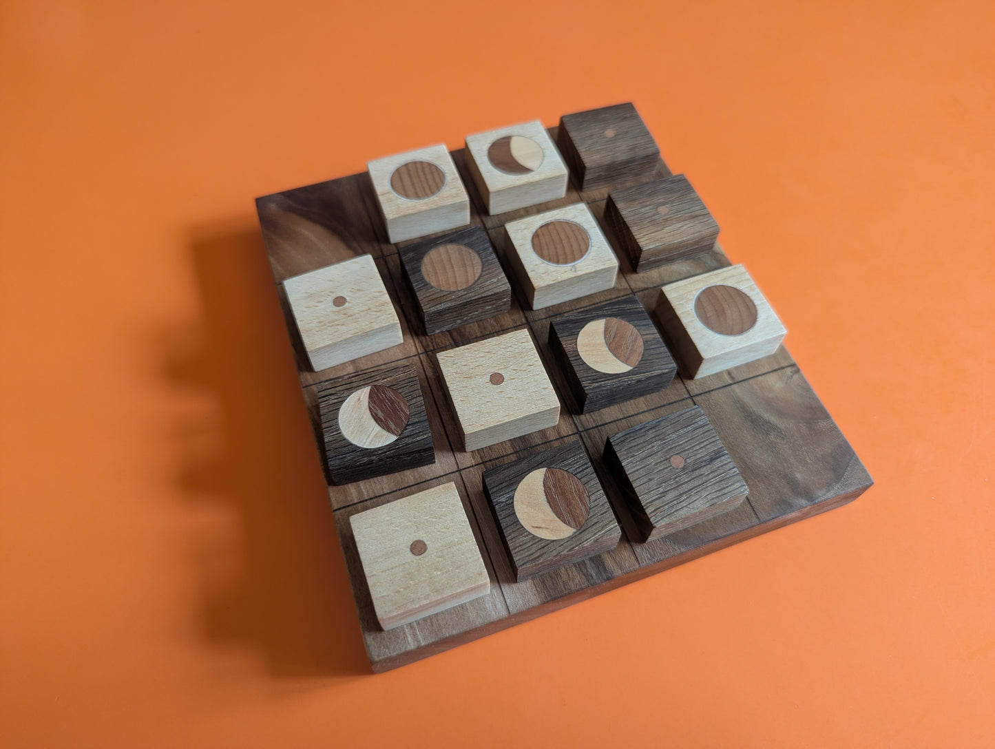 Consequence wooden game set
