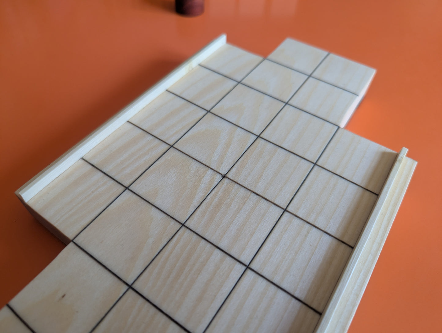 Wooden Push Fight game set. Magnetic pieces. Handmade