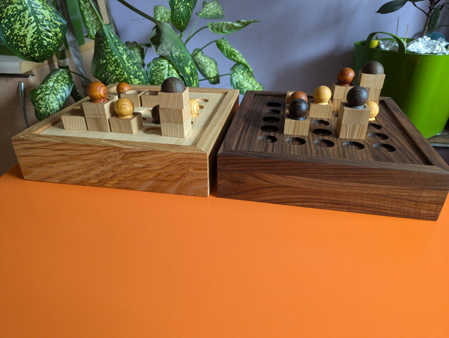 Santorini game Wooden set. Board/box idea - Expansion Pack by WoodIdeas