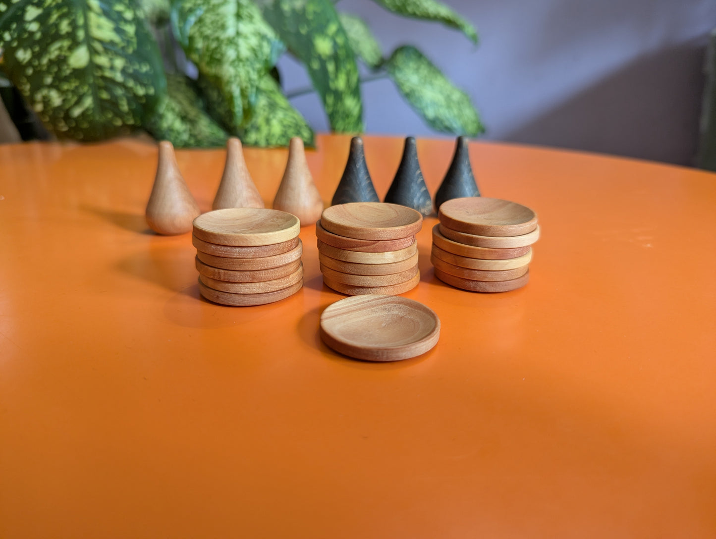 Nonaga wooden game set