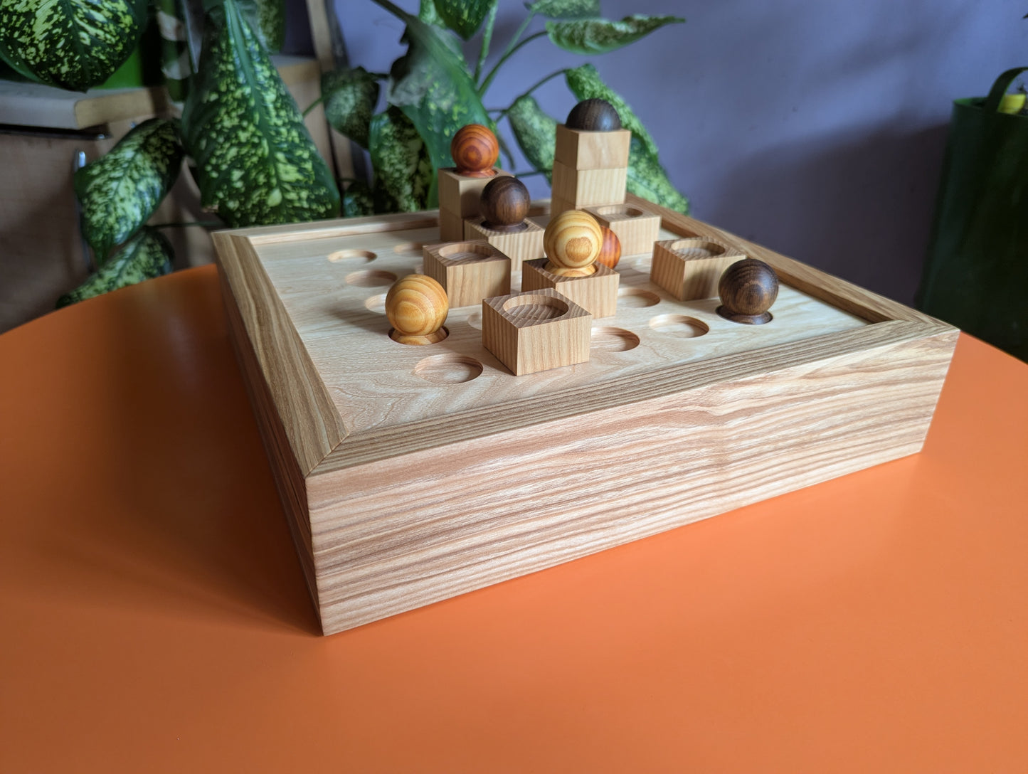 Santorini game Wooden set. Board/box idea - Expansion Pack by WoodIdeas