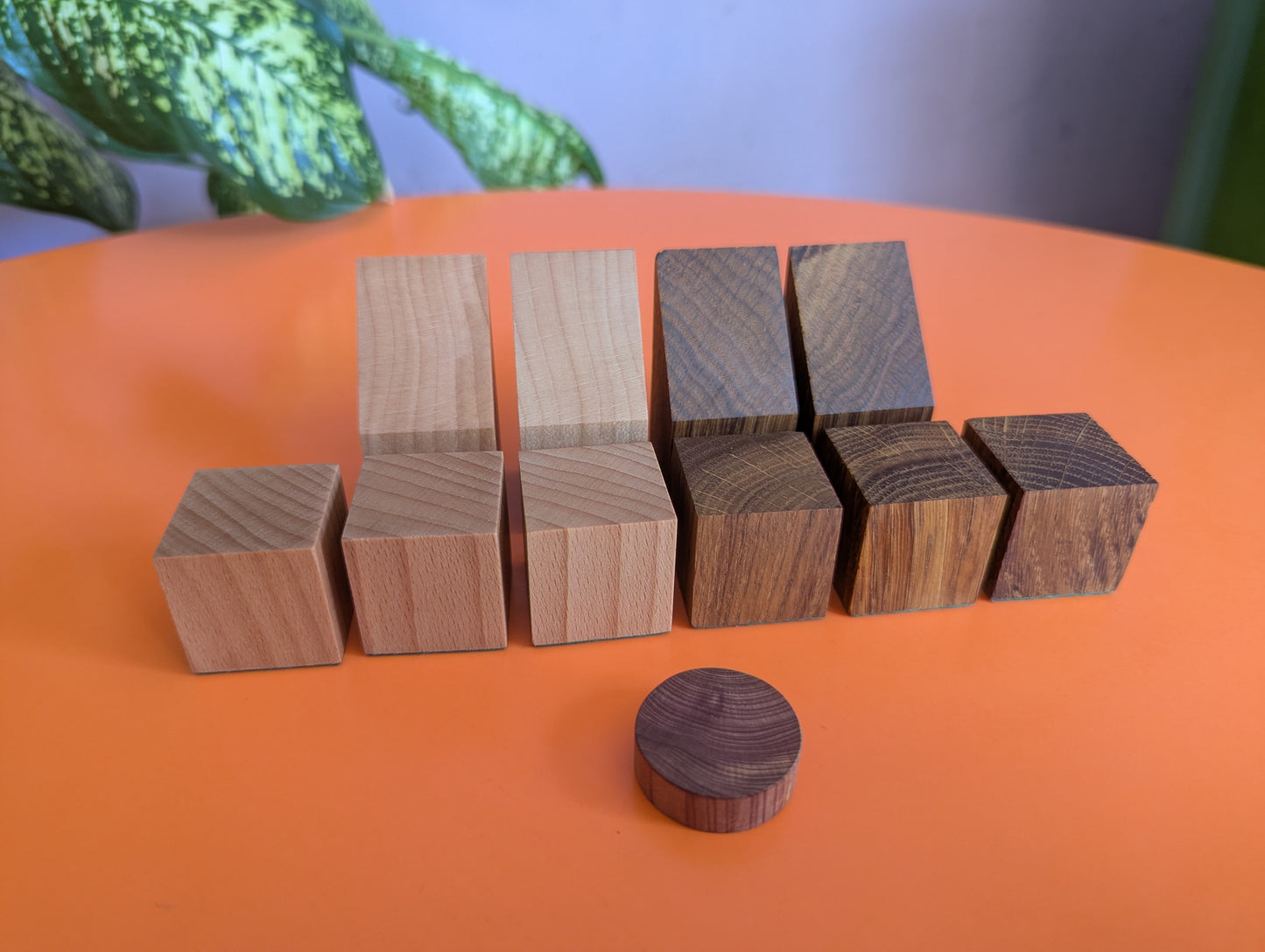 Wooden Push Fight game set. Magnetic pieces. Handmade