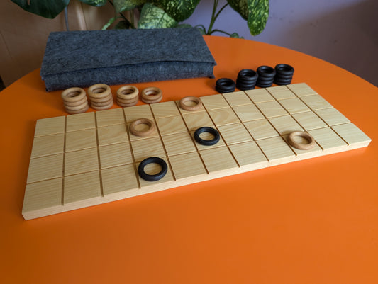 Controllines game set. Resizeable wooden board