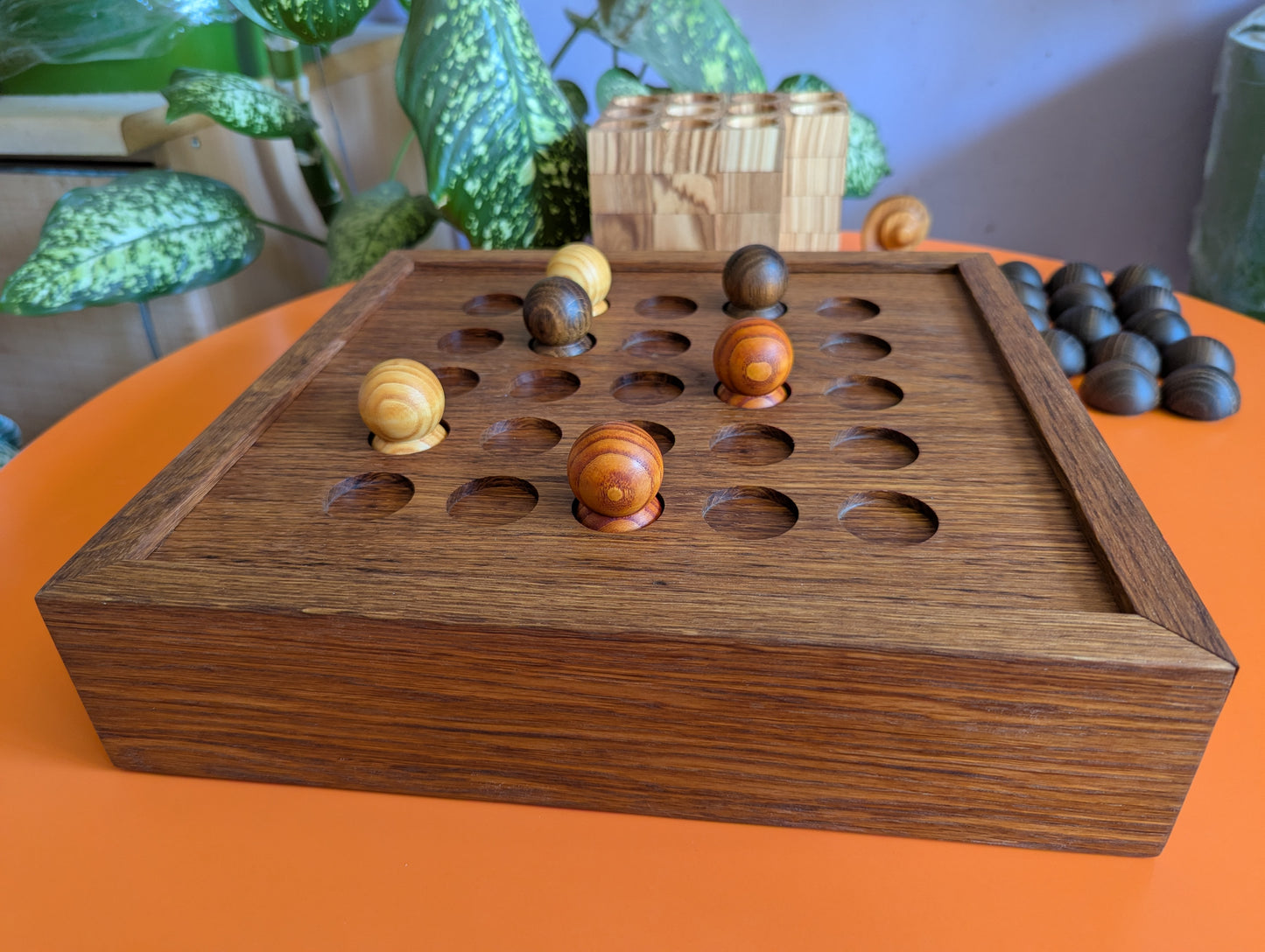 Santorini game Wooden set. Board/box idea - Expansion Pack by WoodIdeas