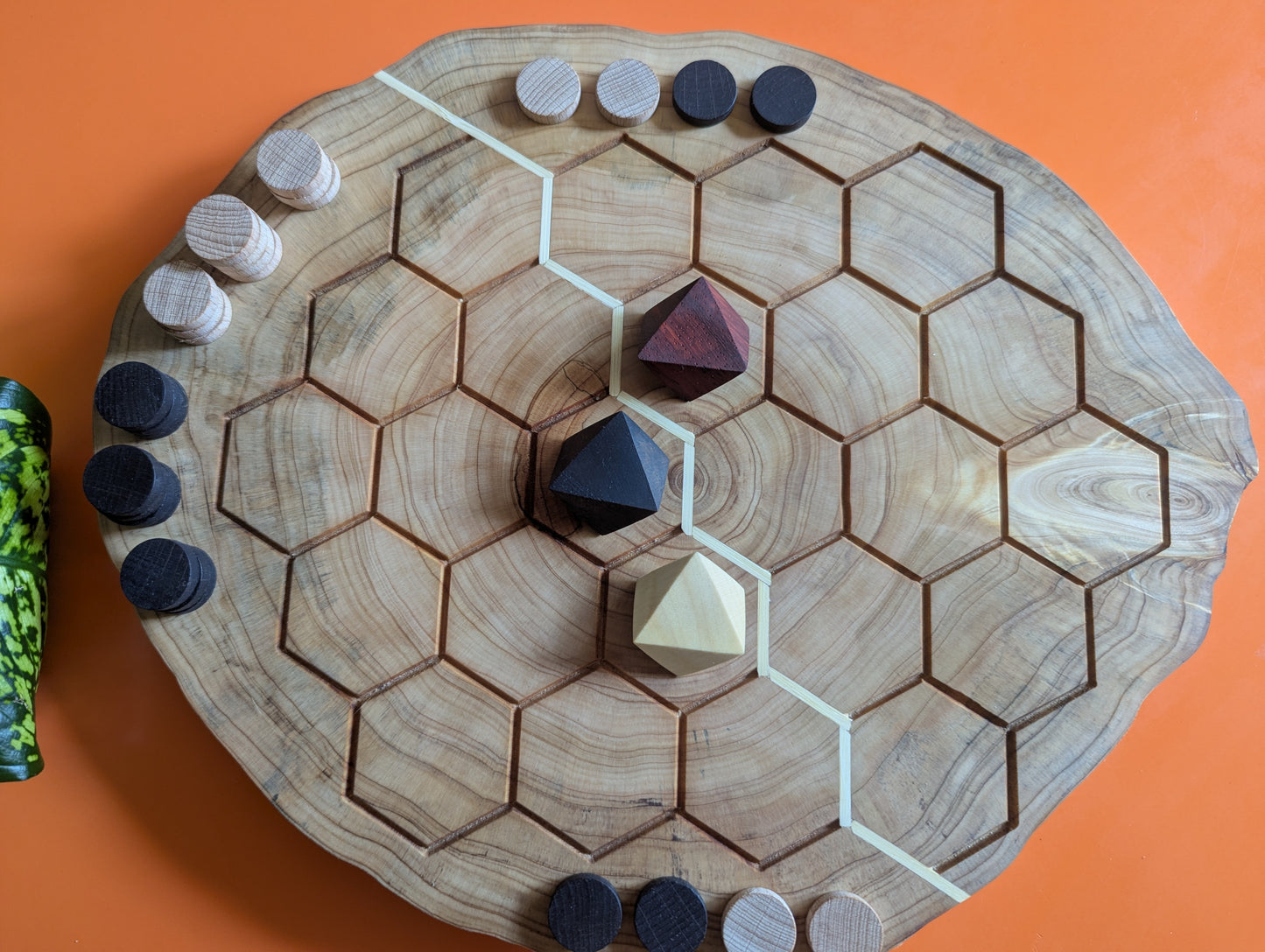 Entrapment/Robotory double-sided circle Juniper game board