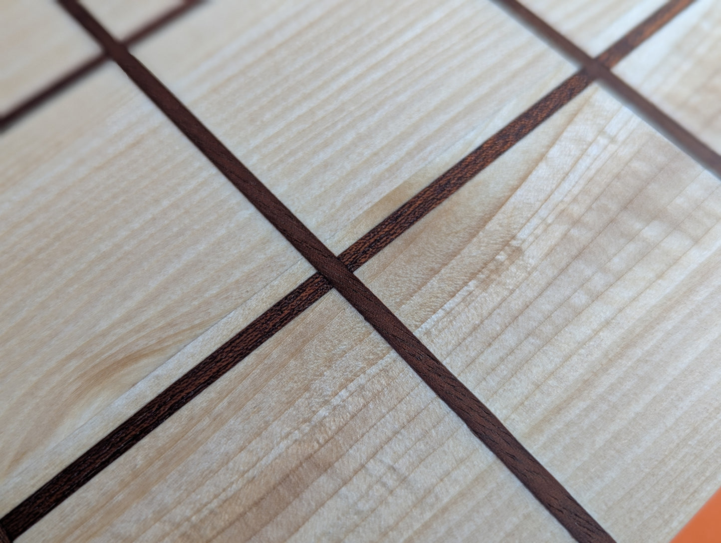 14" Foldable wooden Tak game set.