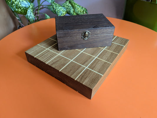 Double-sided wooden Tak game set. Handmade addition pack