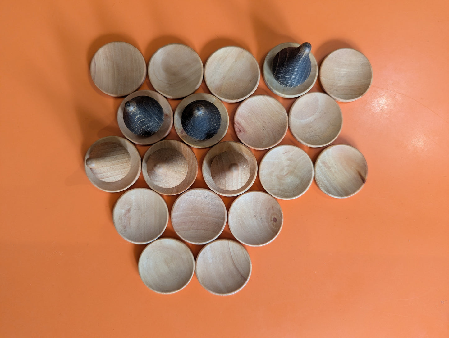 Nonaga wooden game set