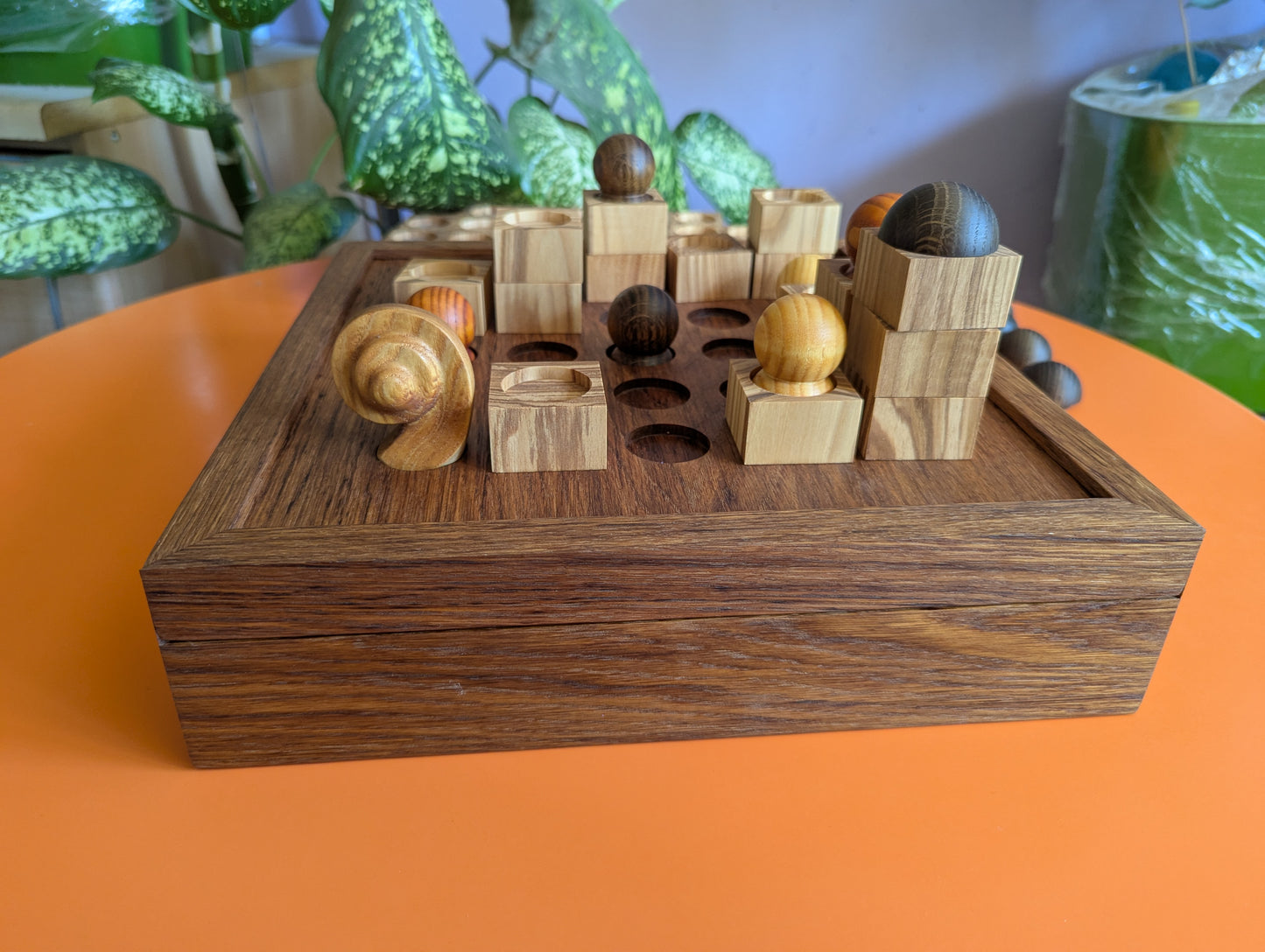 Santorini game Wooden set. Board/box idea - Expansion Pack by WoodIdeas