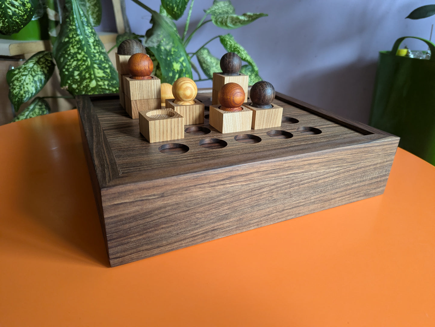 Santorini game Wooden set. Board/box idea - Expansion Pack by WoodIdeas