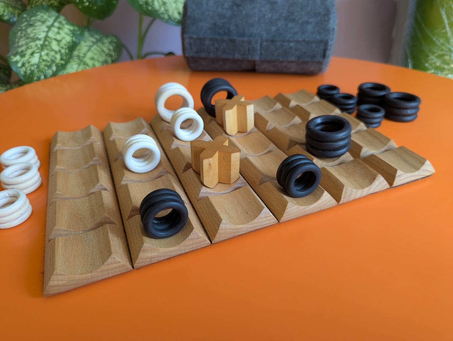 Evo Tactics wooden game set. Handmade