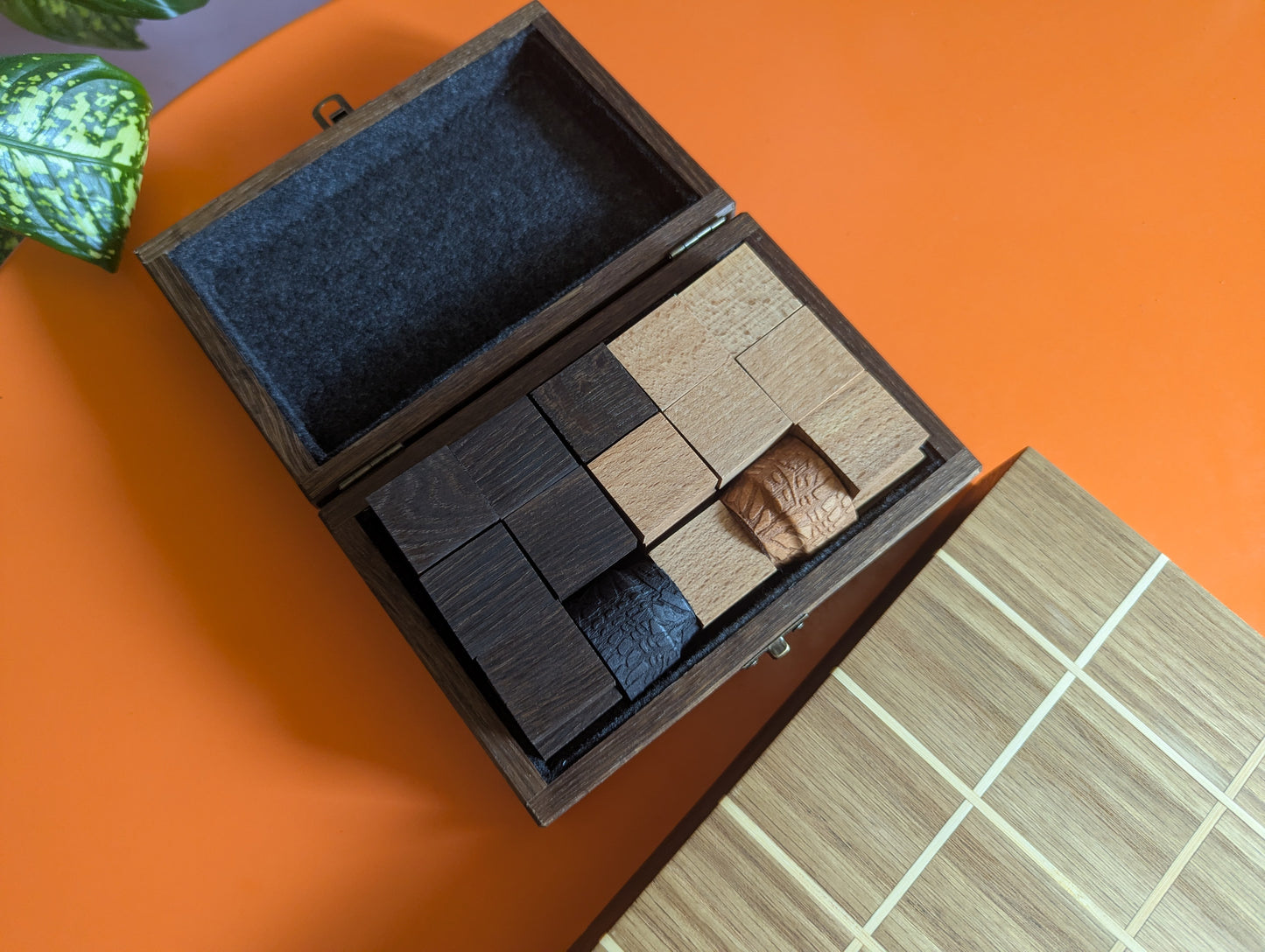 Double-sided wooden Tak game set. Handmade addition pack
