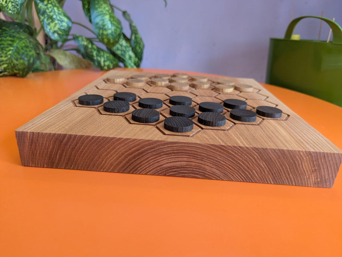 Dodo by Mark Steere. Wooden game set by WoodIdeas