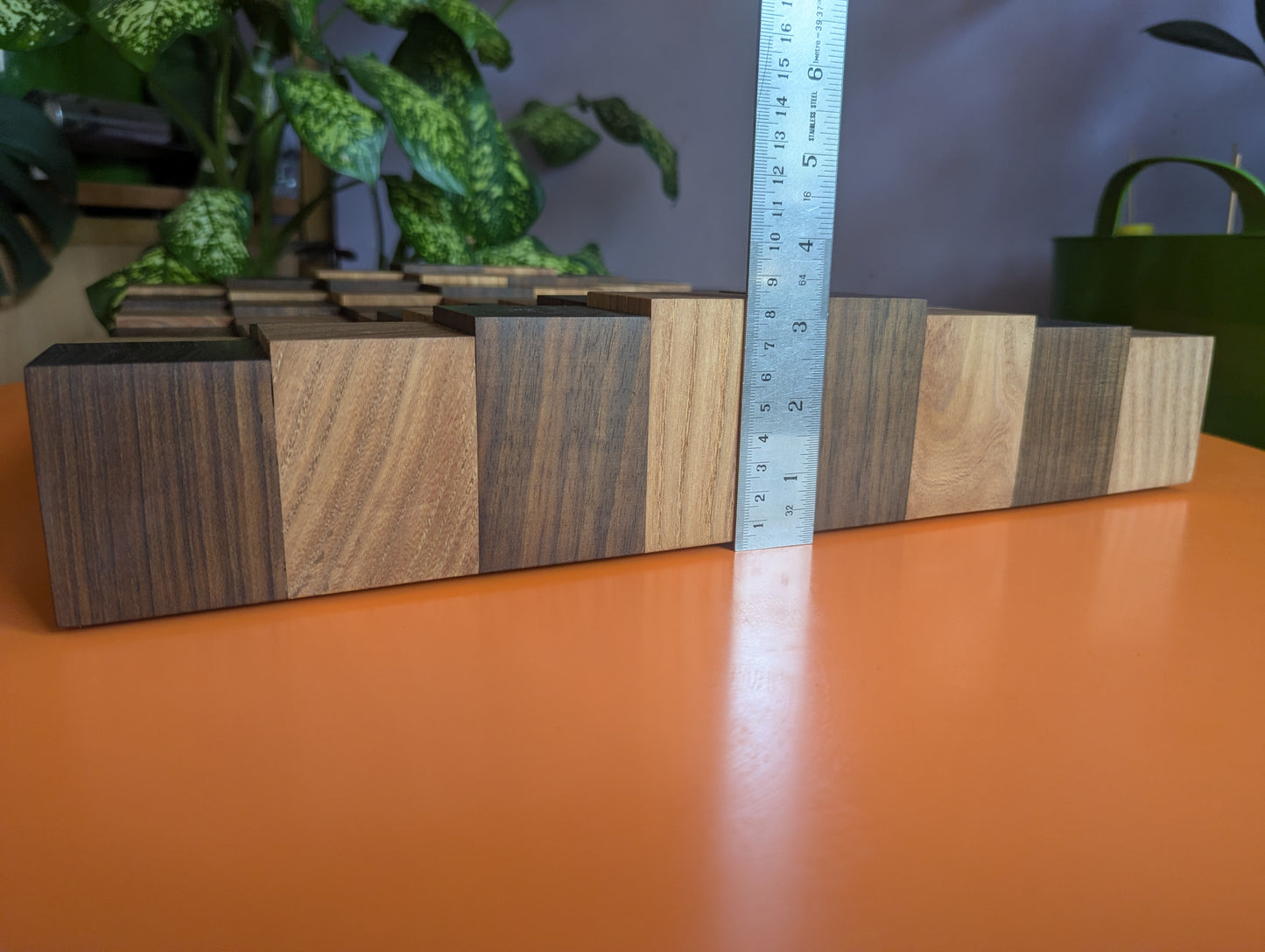 WAVE VII - Handmade Tiered 3D Wooden Chessboard