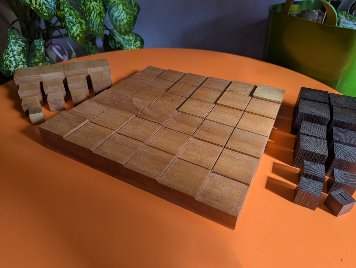 Terrace 6x6 Foldable wooden game set