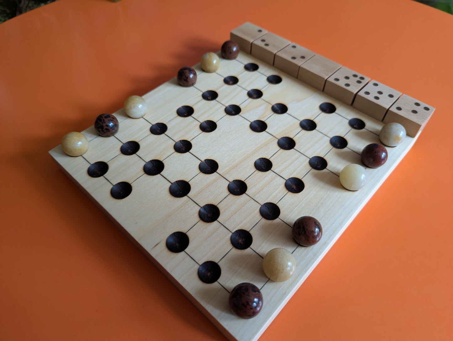 Wooden KNJO game set. Redesigned tabletop edition by WoodIdeas