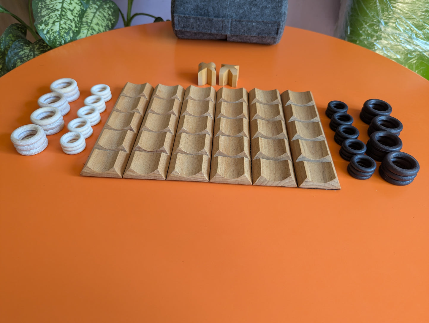 Evo Tactics wooden game set. Handmade