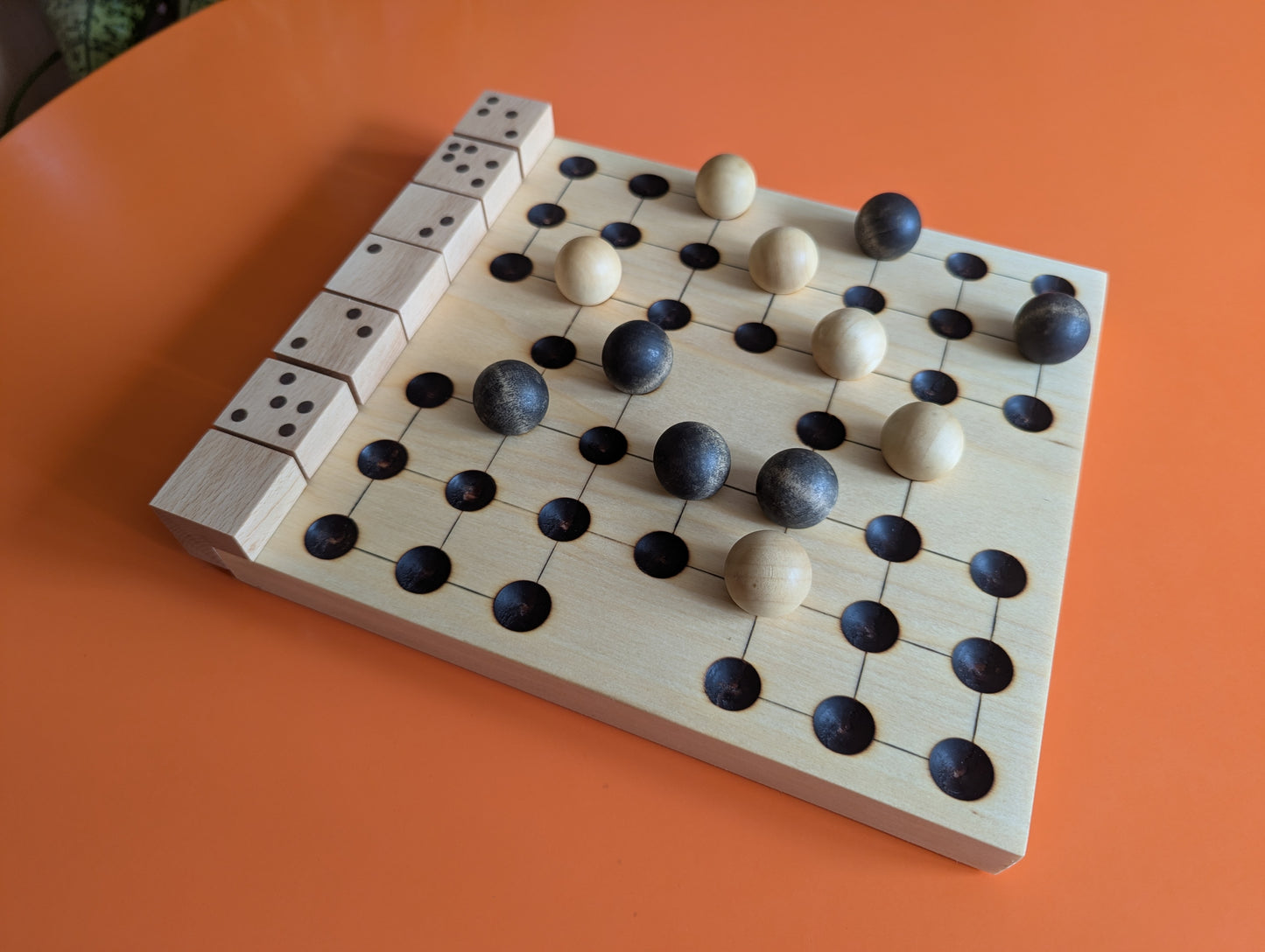 Wooden KNJO game set. Redesigned tabletop edition by WoodIdeas