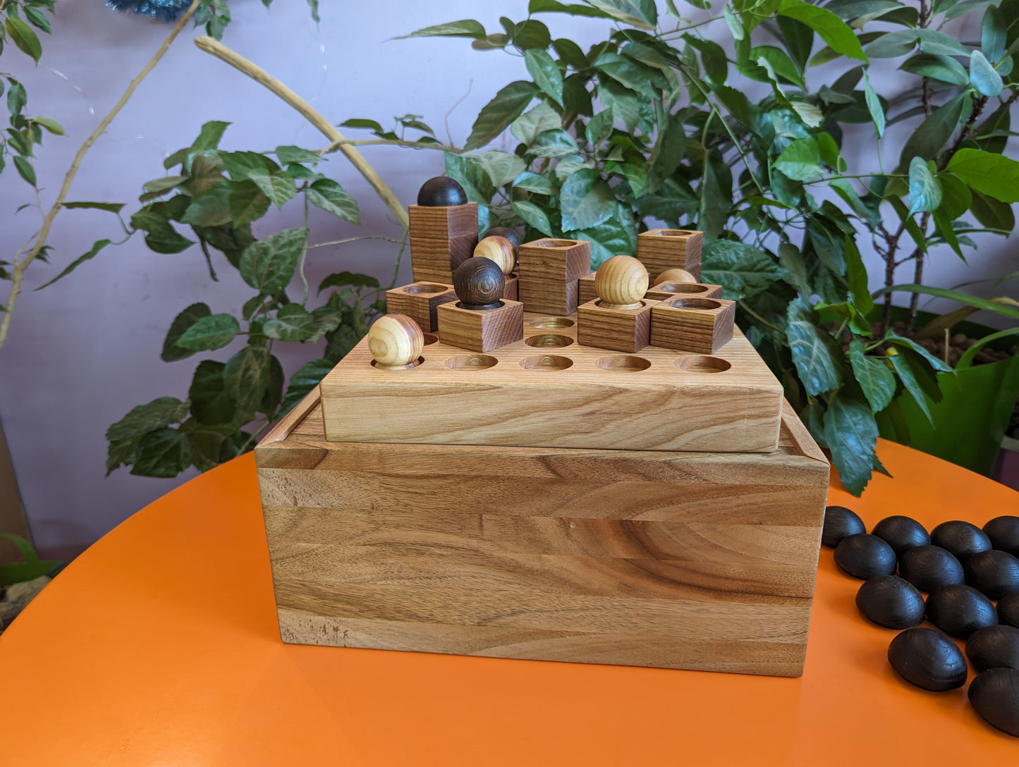 Santorini game Wooden set. Expansion Pack by WoodIdeas