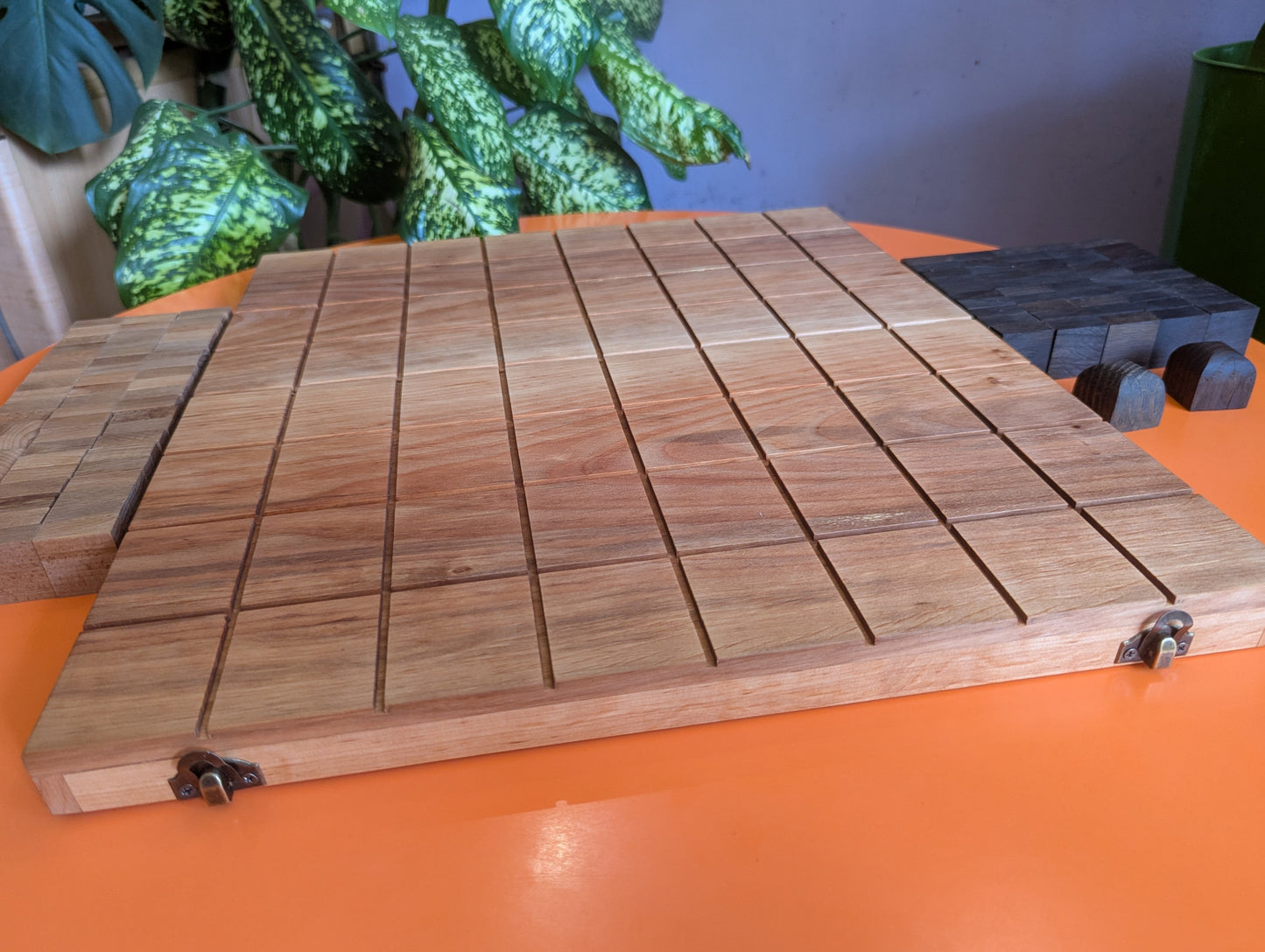 Foldable wooden Full 8x8 Tak game set
