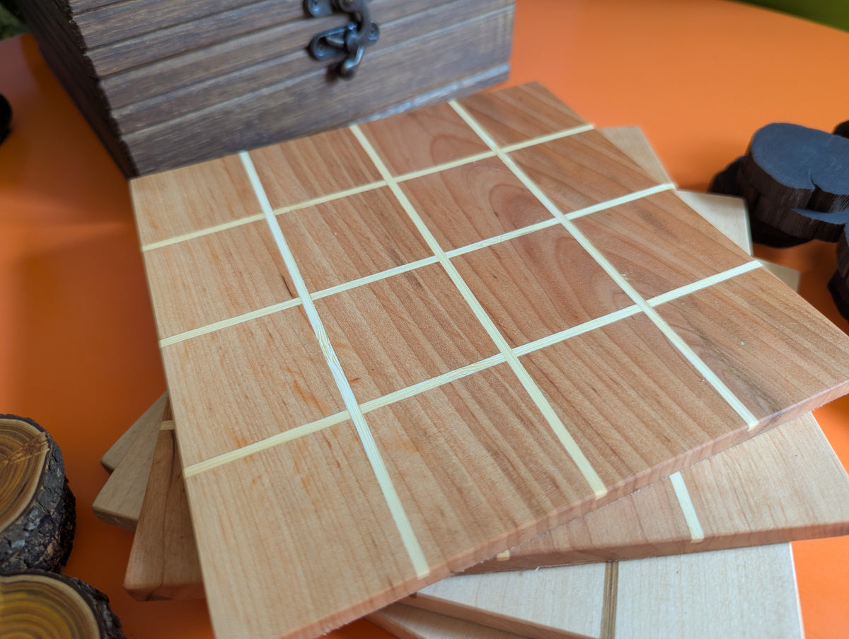 Shobu Wooden game set. 16" Tabletop version by WoodIdeas