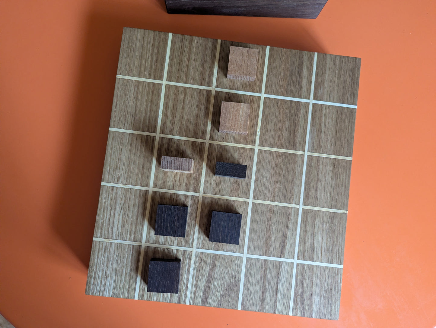 Double-sided wooden Tak game set. Handmade addition pack