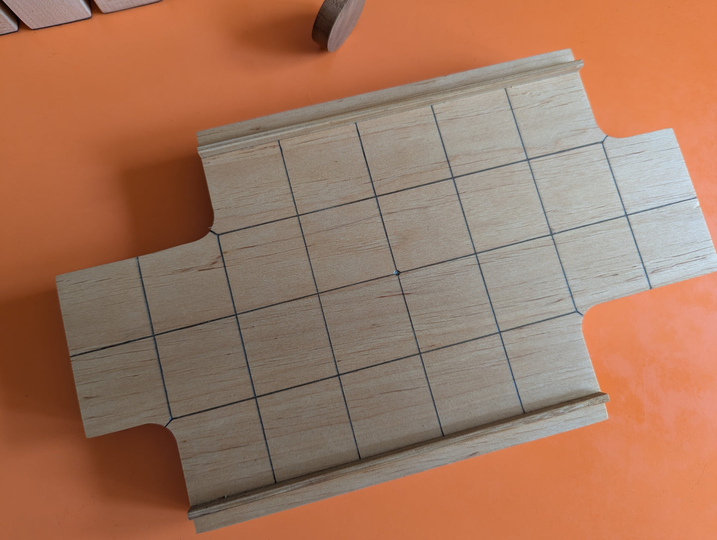 Wooden Push Fight game set. Magnetic pieces. Handmade